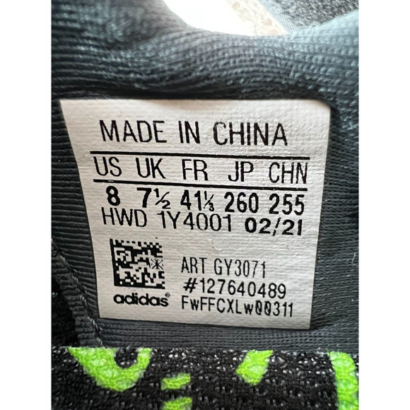 adidas X9000L4 Heat.RDY GY3071 Black Running Shoes Men's Size 8 NWT - Picture 3 of 12